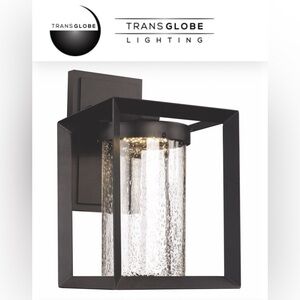 Black Outdoor Wall Lantern